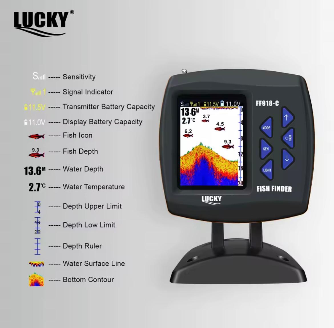 Luckky Laker 918 Sonar (Balık Bulucu)